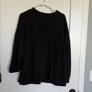 Aerie Black Sweatshirt
